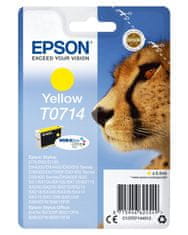 Epson egycsomagos sárga T0714 DURABrite Ultra tinta