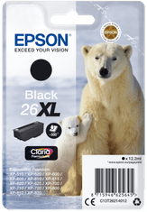 Epson egycsomagos fekete 26XL Claria Premium tinta