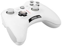 MSI gamepad FORCE GC30 V2 WHITE/ vezeték nélküli/ fehér/ OTG/ USB/ PC-hez, PS3-hoz, Androidhoz