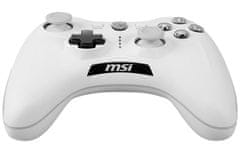 MSI gamepad FORCE GC30 V2 WHITE/ vezeték nélküli/ fehér/ OTG/ USB/ PC-hez, PS3-hoz, Androidhoz