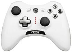 MSI gamepad FORCE GC20 V2 FEHÉR/ vezetékes/ OTG/ USB/ PC, PS3, Android számára