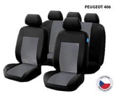 Cappa Üléshuzatok Perfetto TX Peugeot 406 fekete/szürke