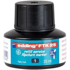 Edding Csere tinta FTK25 filctollakhoz, fekete