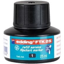 Edding Csere tinta FTK25 filctollakhoz, fekete