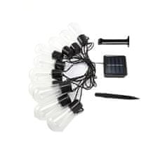 Pronett XJ5149 Solar girland fénylánc 10 LED, 3 m