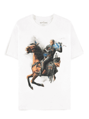 Póló The Witcher - Geralt & Roach (méret XL)