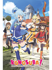 Poszter Konosuba- Key Art