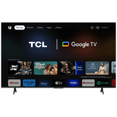 TCL 75P655 Smart LED Televízió, 189 cm, 4K,UHD, HDR, Google TV (75P655)