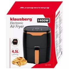 KLAUSBERG ZSÍRMENTES FRITŐZ 1400W 4.5L KLAUSBERG KB-7599