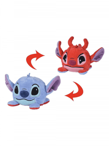 Plüss Disney Lilo & Stitch - Leroy with Stitch (kétoldalas plüssállat)