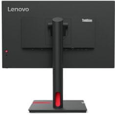 Lenovo Thinkvision 63CFMATXEU Monitor 23.8inch 1920x1080 IPS 60Hz 4ms Fekete