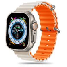 Tech-protect Iconband Pro szíj Apple Watch 42/44/45/49mm, starlight / orange