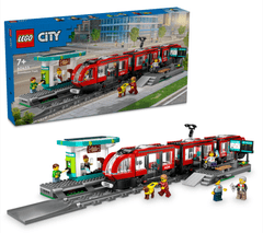 LEGO City 60423 Belvárosi villamos és megálló