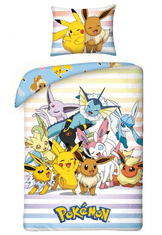 Ágynemű Pokémon - Pikachu a Eevee