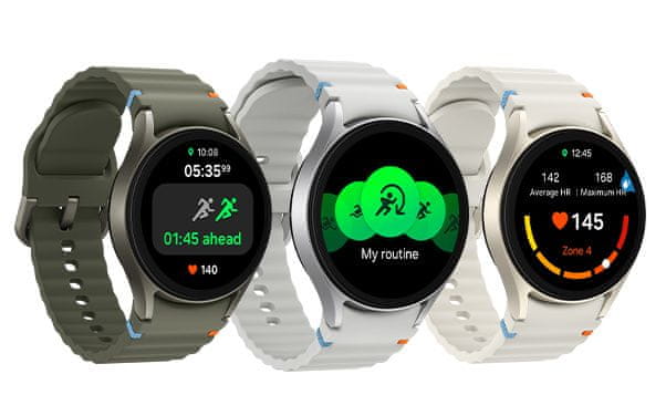 Okosóra smartwatch Samsung Galaxy Watch7 alumínium test multisport nagyteljesítményű okosóra nagyteljesítményű okosóra egészségügyi funkciók Wear OS egyedi funkciók fejlett funkciók Google Pay EKG vér oxigénszint fitnesz karóra zászlóshajó teljesítmény minőségi anyag EKG prémium feldolgozás tartós anyagok NFC fizetések belső memória zene multisport kamera vezérlés modern processzor tartósság gyors töltés új funkciók galaxy watch NFC WiFi eSIM Bluetooth hívás kettős GPS