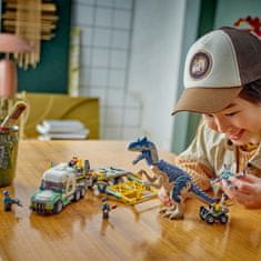 LEGO Jurassic World 76966 Dinóküldetések: Allosaurust szállító kamion