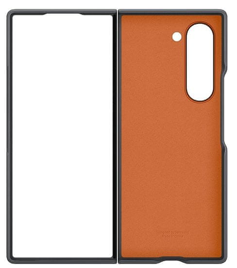 SAMSUNG Vegán bőr hátlap Samsung Galaxy Z Fold6 számára EF-VF956PJEGWW, szürke