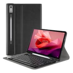 Neogo Smart Cover Keyboard tok Lenovo Tab P12 12.7'', fekete