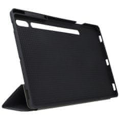 TKG Tablettok Samsung Galaxy Tab S7 FE (SM-T730,SM-T733,SM-T736B) - DUX DUCIS DOMO fekete smart case