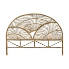 NEW DKD Home Decor Természetes rattan ágy fejtámla (178 x 4 x 128 cm)