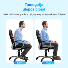 Homey Gélpárna a helyes és kényelmesebb ülésért | Ergonomikus kialakítás | Ortopédiai támogatás | Orvosi zselé