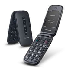 PANASONIC KX-TU550EXB 0.125GB 0.06GB Single SIM Fekete Hagyományos telefon