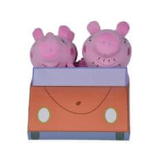 BB-Shop Simba Peppa Pig kabalaszett George Mami Apuci Malac az autóban ZA5436