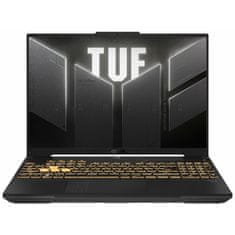 ASUS Tuf Gaming F16 FX607JV-QT139W Laptop 16" 2560x1600 IPS Intel Core i7 13650HX 1024GB SSD 16GB DDR5 NVIDIA GeForce RTX 4060 Windows 11 Home Szürke