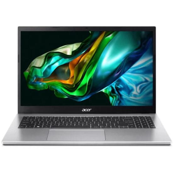 Acer Aspire 3 NX.KSJEU.009 Laptop 15.6" 1920x1080 TN AMD Ryzen 7 5700U 512GB SSD 8GB DDR4 AMD Radeon Graphics Ezüst