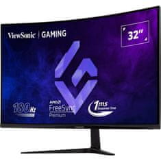 Viewsonic Omni VX3218C-2K Monitor 32inch 2560x1440 VA 165Hz 1ms Fekete