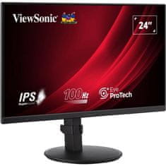 Viewsonic Vg2408A-Mhd VS19713 Monitor 24inch 1920x1080 IPS 100Hz 5ms Fekete