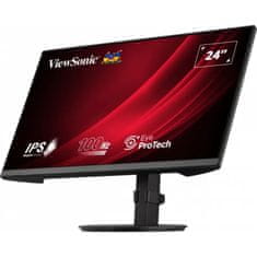 Viewsonic Vg2408A-Mhd VS19713 Monitor 24inch 1920x1080 IPS 100Hz 5ms Fekete