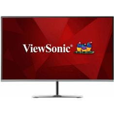 Viewsonic Vx2476-Smh VS18115 Monitor 23.8inch 1920x1080 IPS 75Hz 4ms Fekete-Ezüst