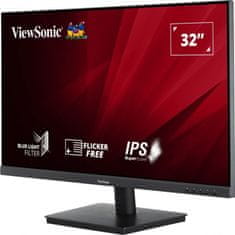 Viewsonic Va3209-Mh VS19151 Monitor 32inch 1920x1080 IPS 75Hz 4ms Fekete