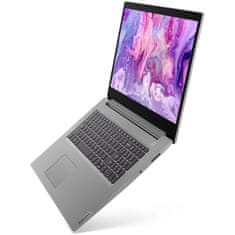 Lenovo Ideapad 3 82KV00GQHV Laptop 17.3" 1600x900 TN AMD Ryzen 7 5700U 512GB SSD 12GB DDR4 AMD Radeon Graphics Szürke