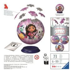 Ravensburger Puzzle 115945 Puzzle-Ball Gabby babaháza