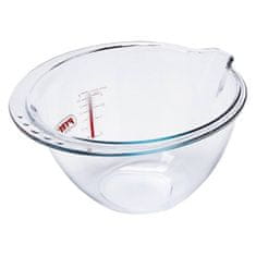 NEW Pyrex Prep&amp;Store Px átlátszó bórszilikát üveg mérőtál (23 x 15 x 6,5 cm - 1,1 l)