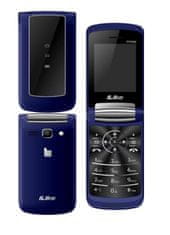 iLike FP-268 DUAL SIM Mobiltelefon, 2.4", Kék