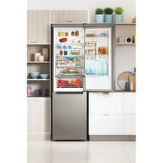 Indesit Indesit INFC9 TT33X inox alulfagyasztós hűtőszekrény