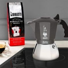 BIALETTI Bialetti Brikka 4 személyes ezüst-szürke indukciós kotyogós kávéfőző