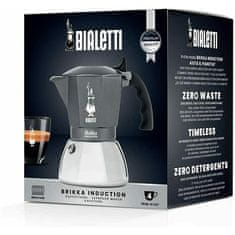 BIALETTI Bialetti Brikka 4 személyes ezüst-szürke indukciós kotyogós kávéfőző