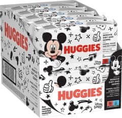 Huggies Mickey egér nedves törlőkendők, 10 x 56 db