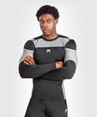 VENUM Rashguard VENUM Tempest nyakvédő ujjal - fekete/szürke