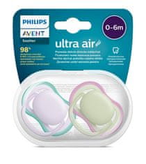 Philips Avent Ultra air semleges 0-6m lány lila, 2db