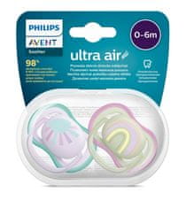 Philips Avent Ultra air pelenkakép 0-6m kislány (szivárvány), 2db