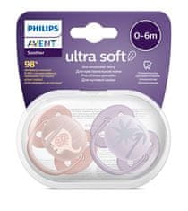 Philips Avent Ultrasoft Premium kisállat pelenka 0-6m lány, 2 db