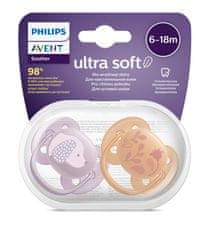 Philips Avent Ultrasoft Premium kisállat pelenka 6-18m lány, 2 db