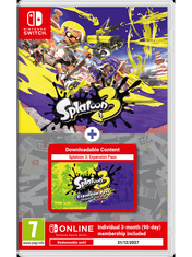 Splatoon 3 + Season Pass + 3 měsíce NSO (SWITCH)