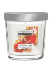 Yankee Candle HOME INSPIRATION VALUE közepes méretű gyertya üvegben Fahéjas almabor