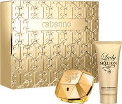 Paco Rabanne Lady Million - EDP 80 ml + testápoló 100 ml